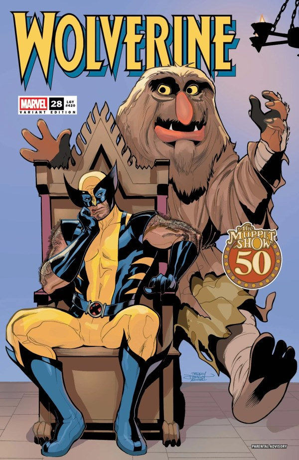 Wolverine #28 2026 Marvel Comics Dodson Muppets Variant