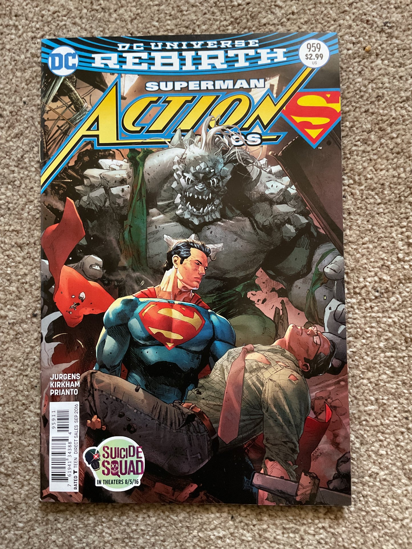 Action Comics #959 2016 DC Comics