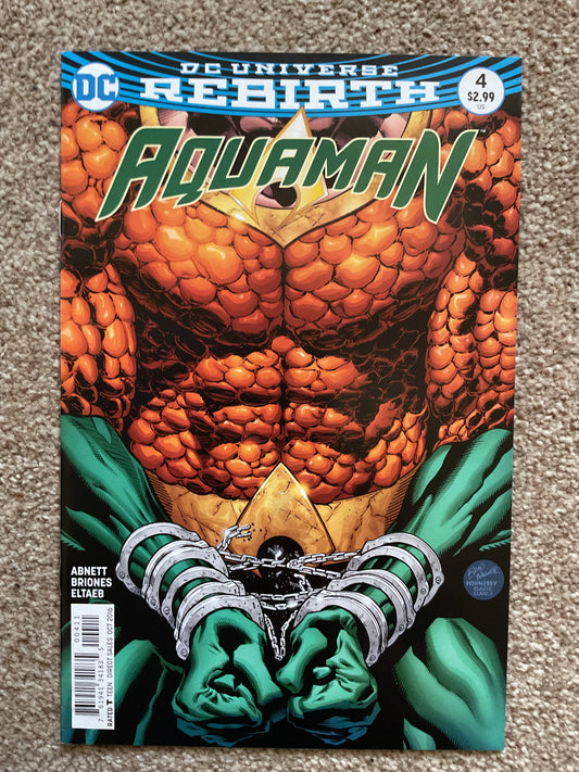 Aquaman #4 2016 DC Comics
