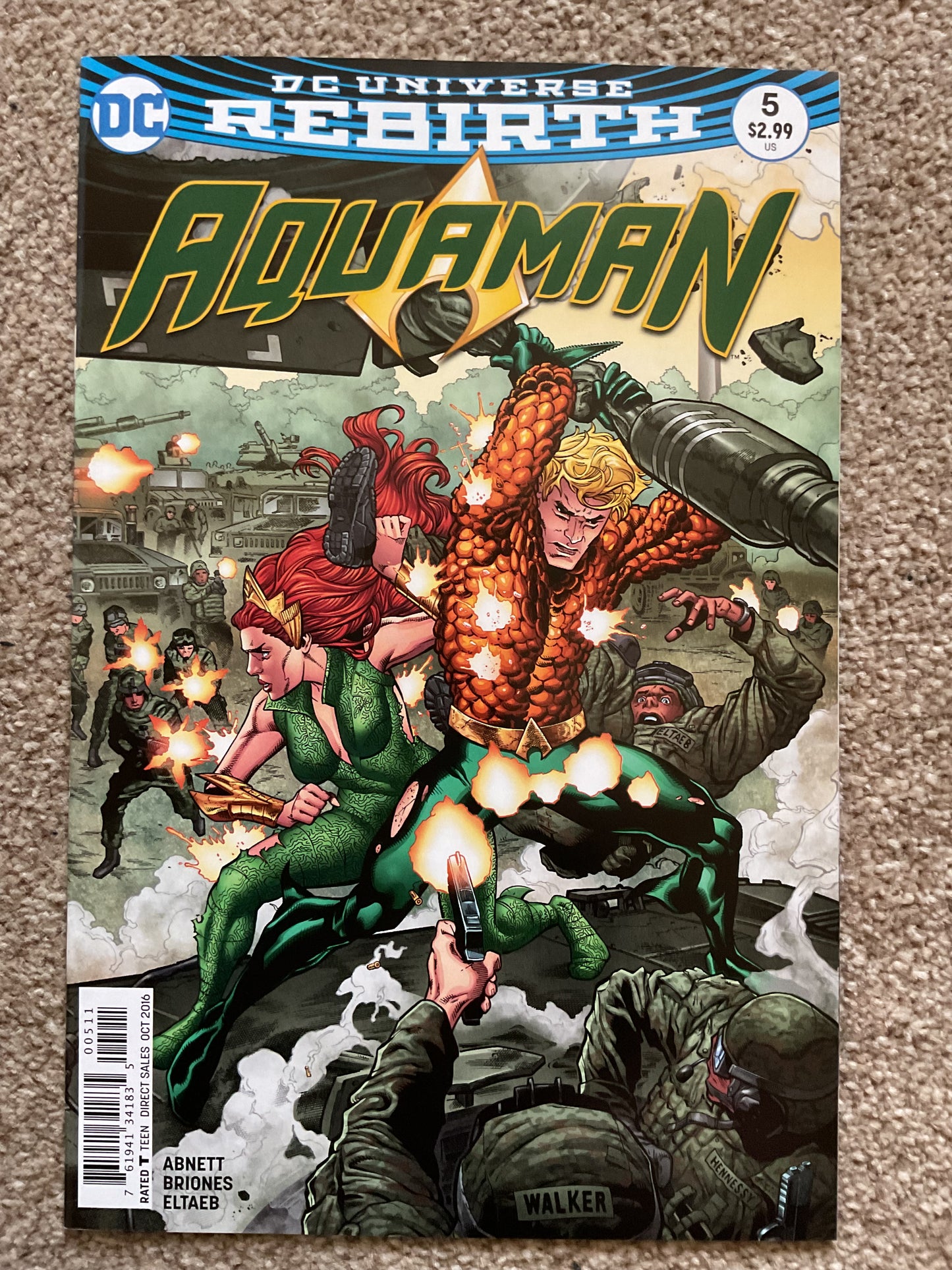 Aquaman #5 2016 DC Comics
