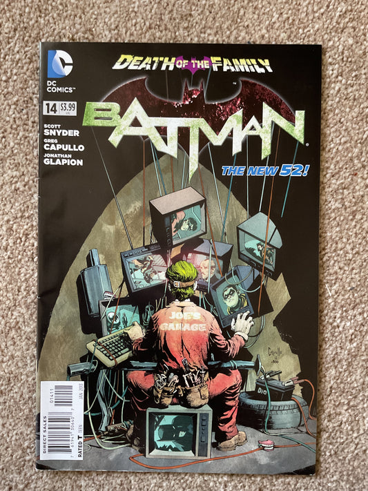 Batman #14 2013 DC Comics Death Of The Family