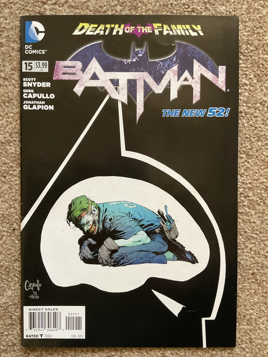 Batman #15 2013 DC Comics Death Of The Family