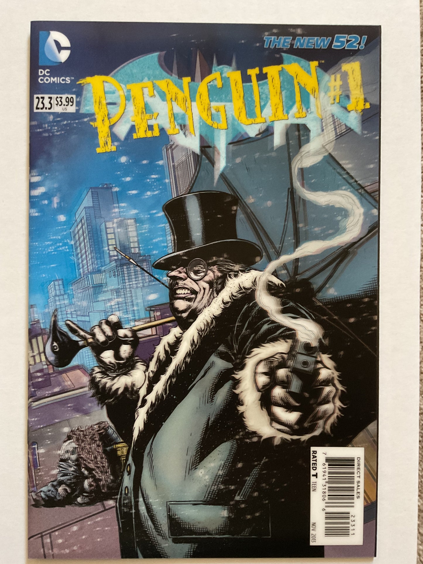 Batman #23.3 2013 DC Comics Penguin Lenticular Cover