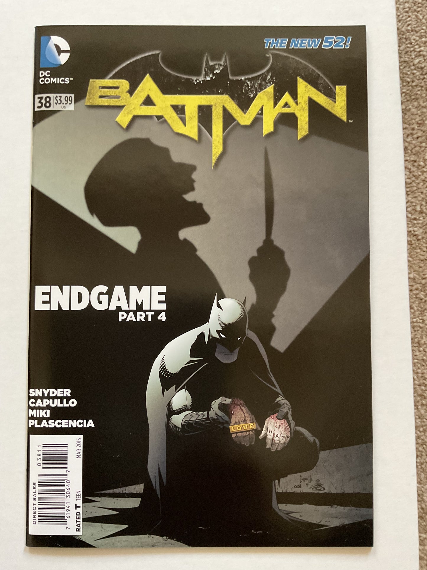 Batman #39 2015 DC Comics Endgame