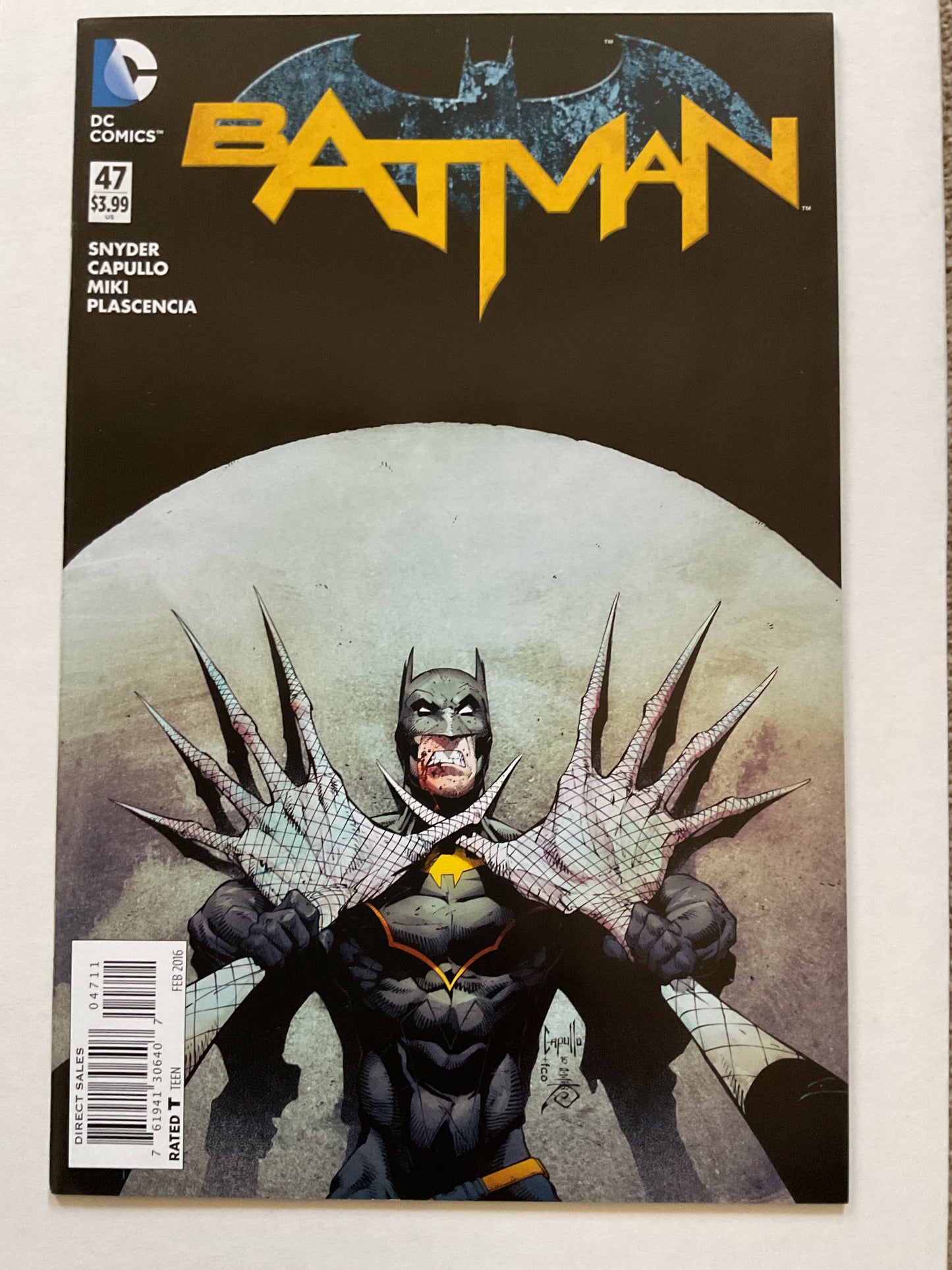 Batman #47 2016 DC Comics