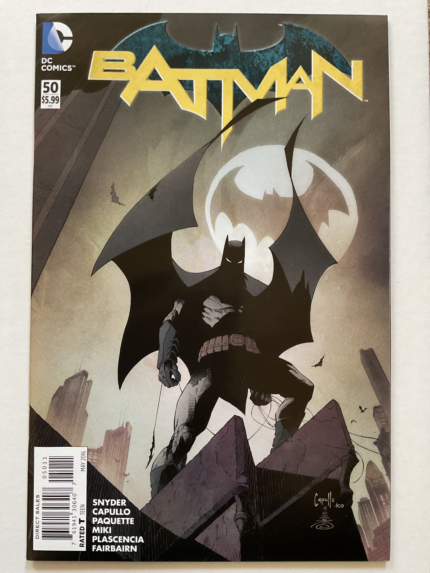 Batman #50 2016 DC Comics