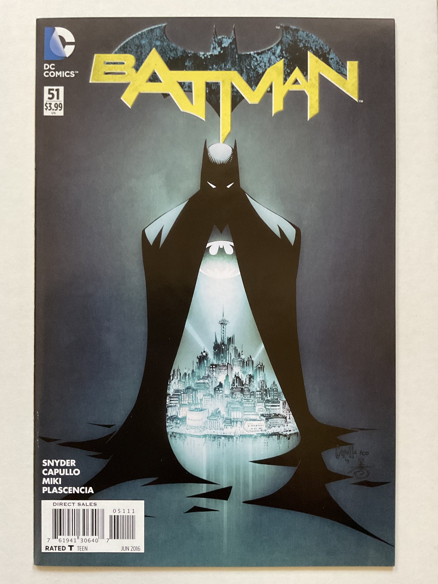 Batman #51 2016 DC Comics