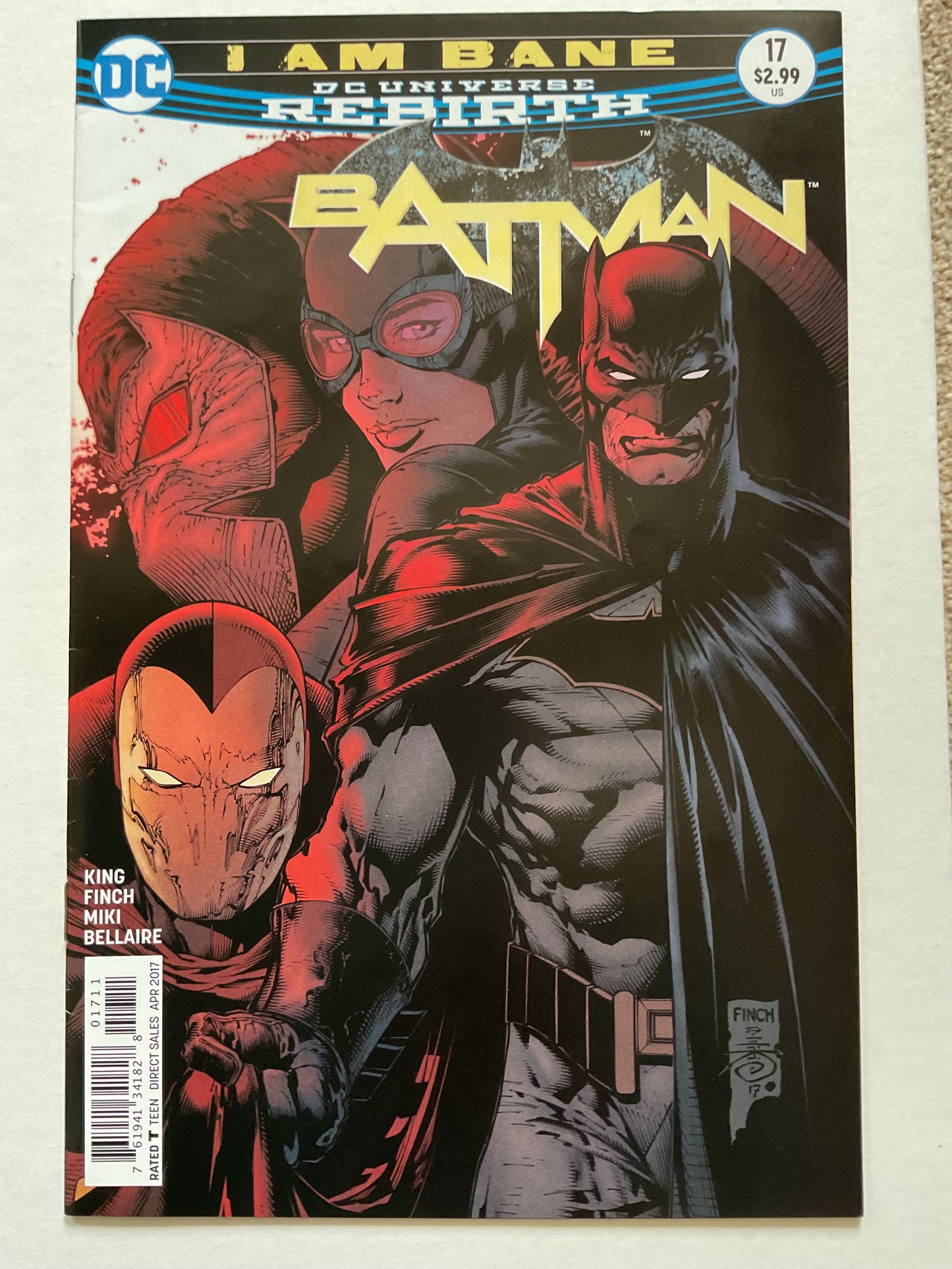 Batman #17 2016 DC Comics