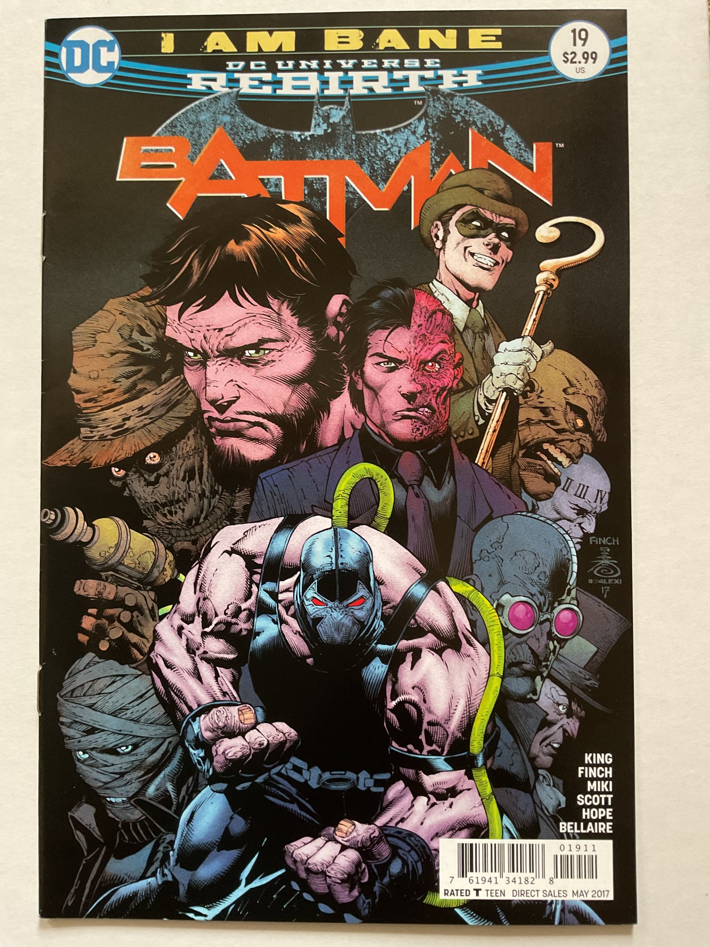 Batman #19 2017 DC Comics