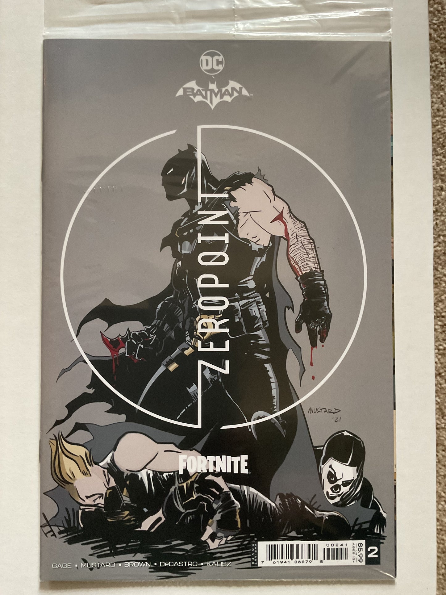 Batman Fortnite Zeropoint #2 2021 DC Comics Premium Variant