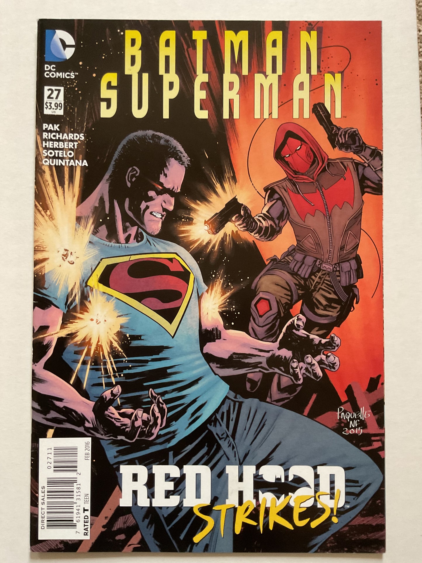 Batman Superman #27 2016 DC Comics