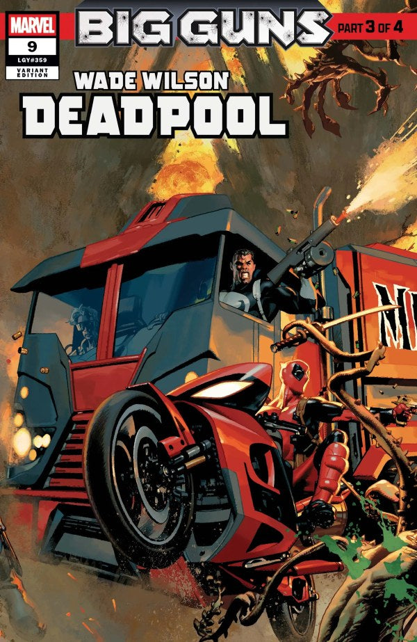 Wade Wilson Deadpool #9 2026 Marvel Comics Casanovas Connecting Variant