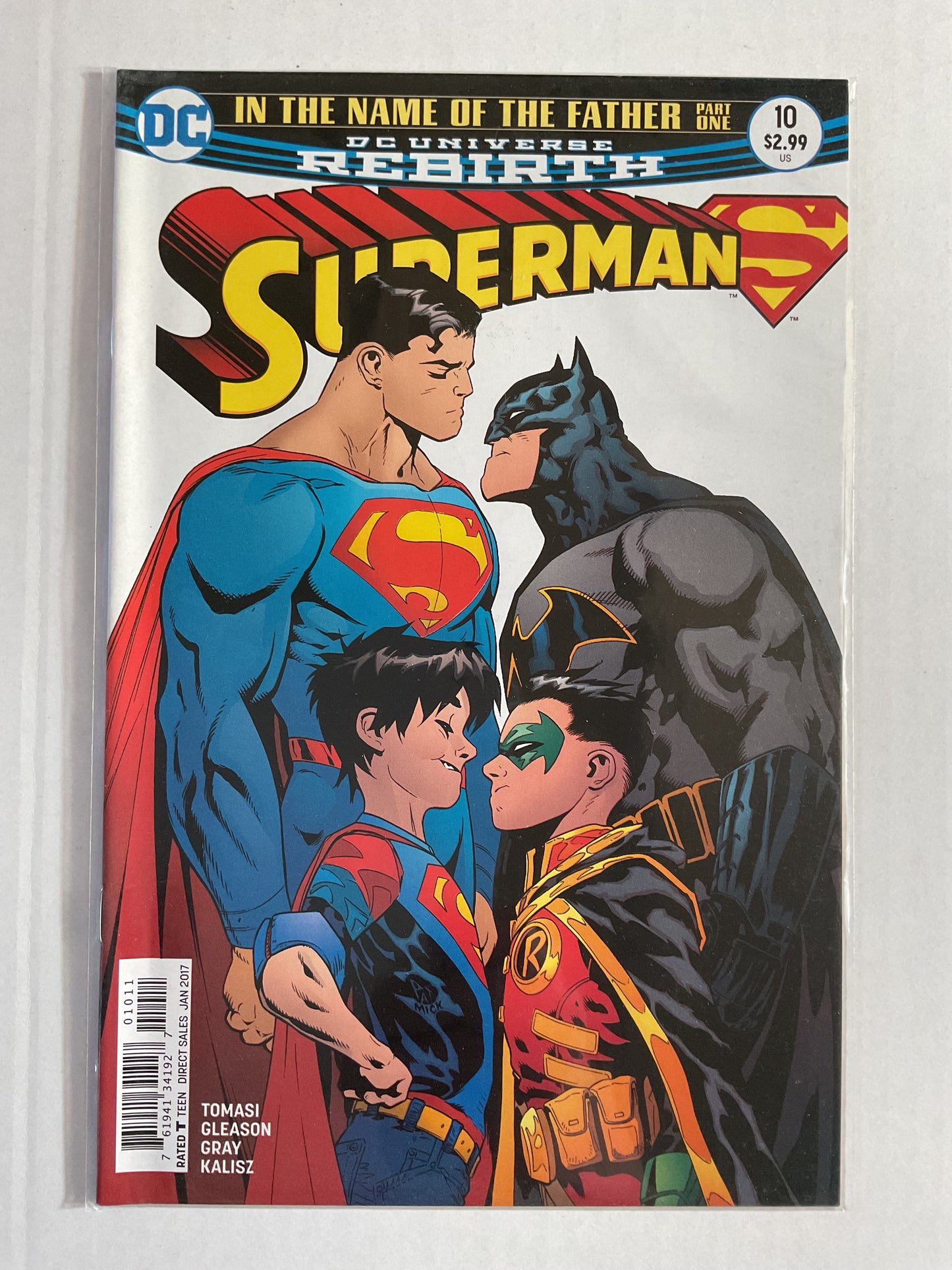 Superman #10 2017 DC Comics 1st Appearance Of The Super Sons