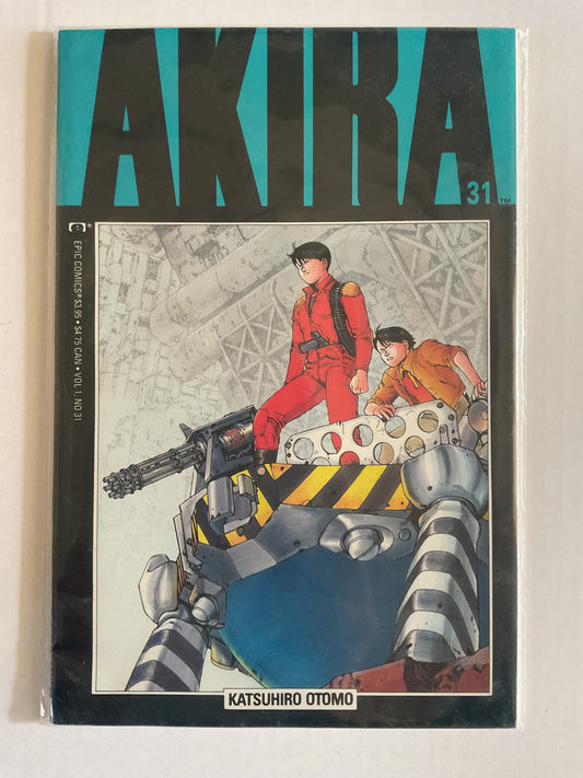 Akira #31 1991 Marvel Comics Epic Comics