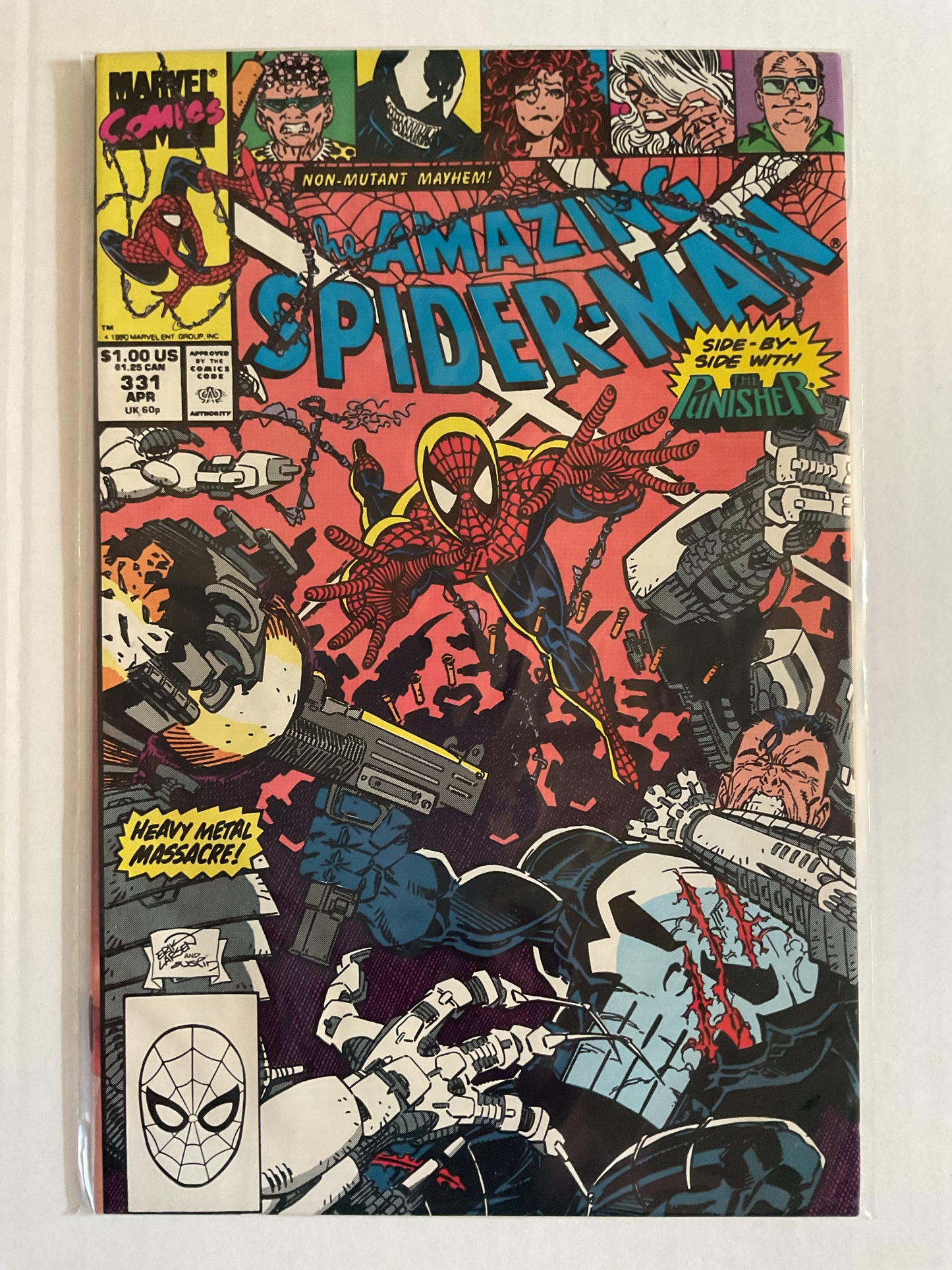 Amazing Spider-Man #331 1990 Marvel Comics