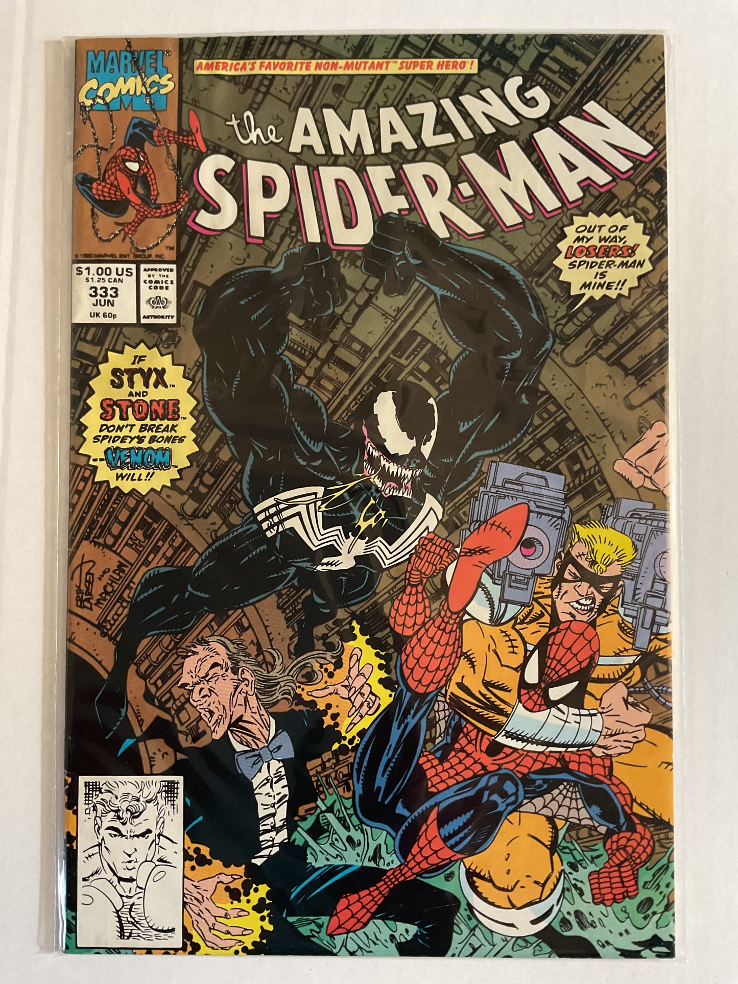 Amazing Spider-Man #333 1990 Marvel Comics