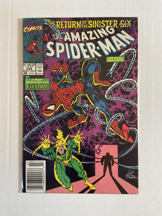 Amazing Spider-Man #334 1990 Marvel Comics