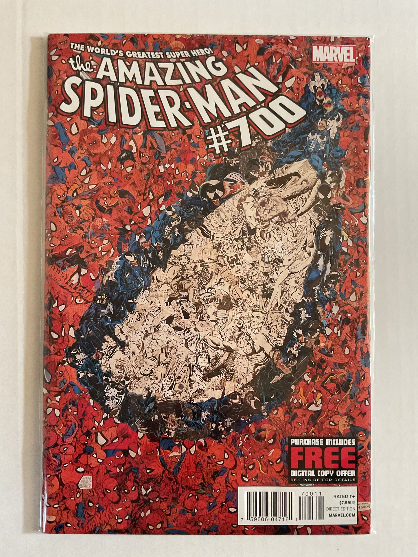 Amazing Spider-Man #700 2012 Marvel Comics Death of Peter Parker