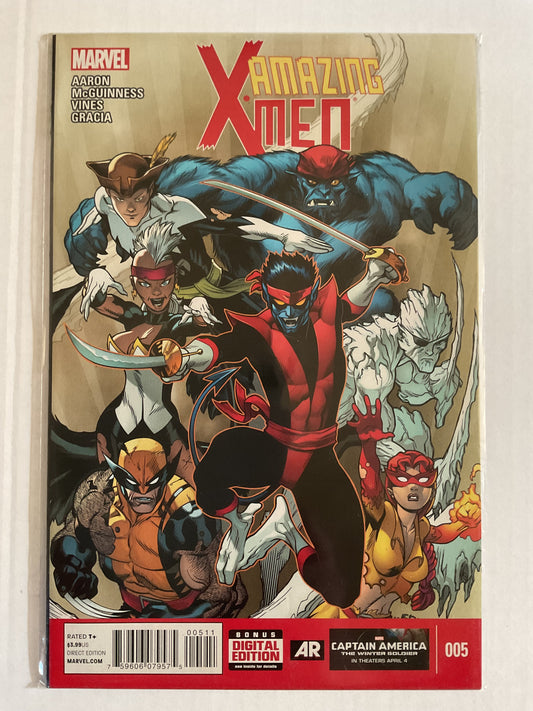 Amazing X-Men #5 2014 Marvel Comics