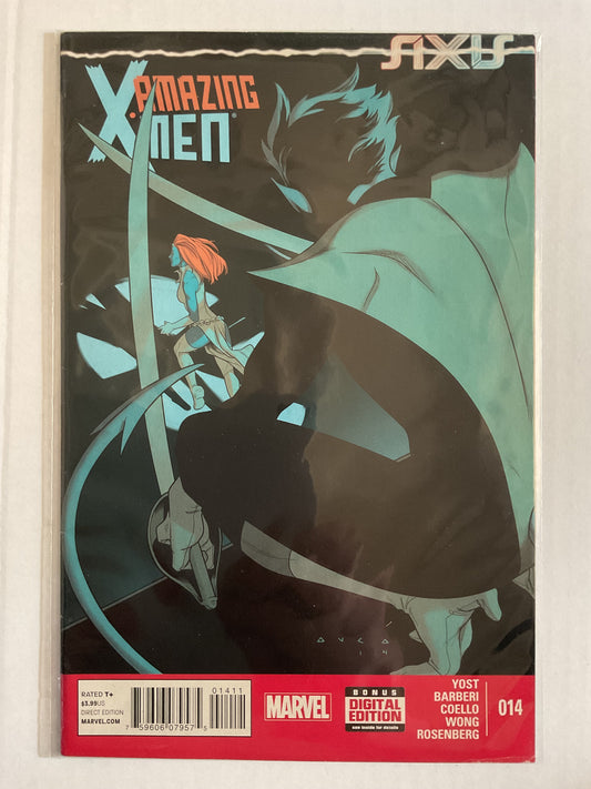 Amazing X-Men #14 2015 Marvel Comics Axis