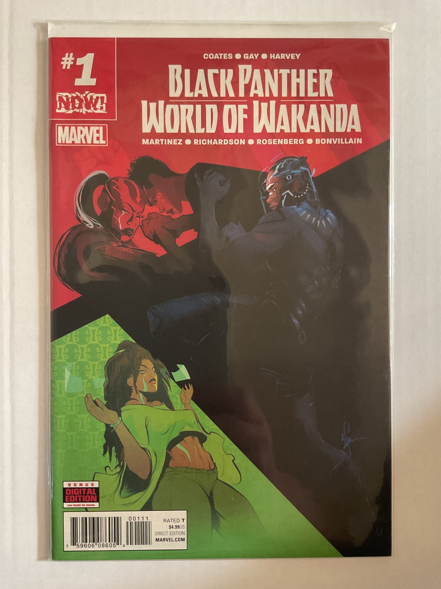 Black Panther World Of Wakanda #1 2017 Marvel Comics 1st Appearance Of Mistress Zola