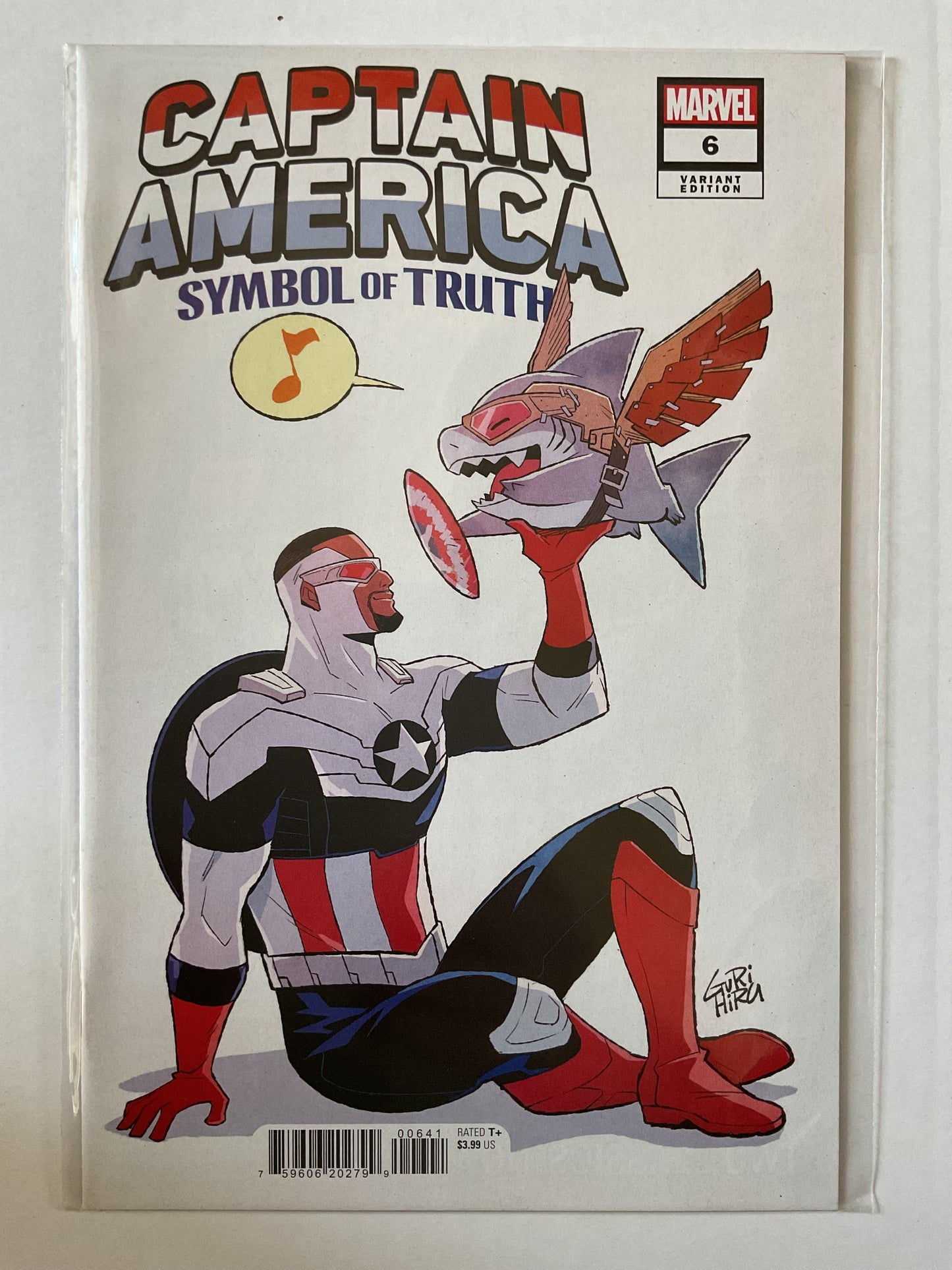 Captain America Symbol Of Truth #6 2022 Marvel Comics Gurihiru Jeff Variant