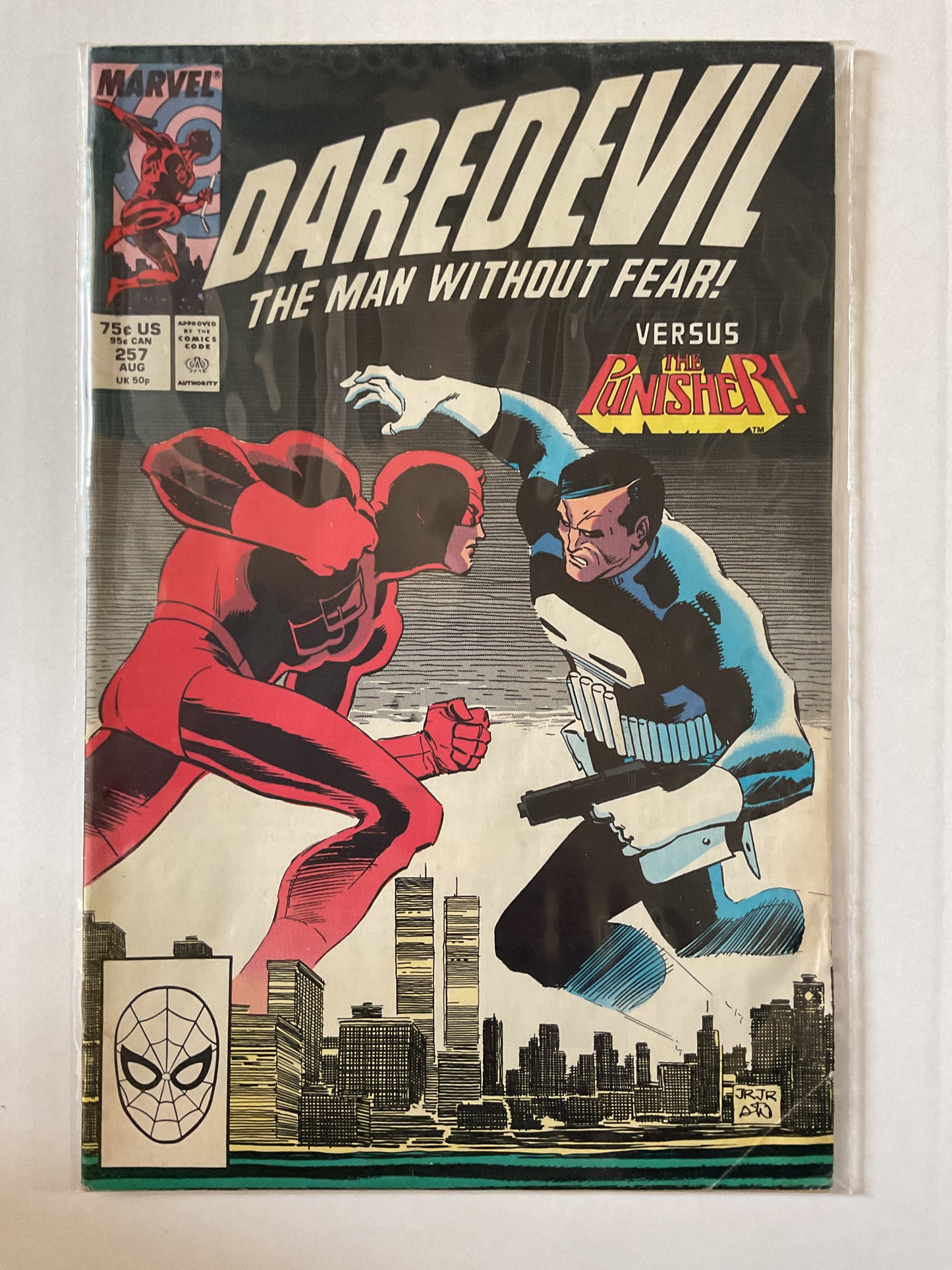 Daredevil #257 1988 Marvel Comics Iconic Romita JR Cover