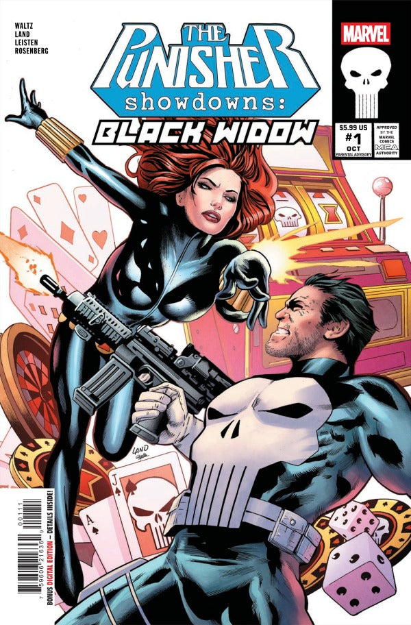 Punisher Showdowns Black Widow #1 2026 Marvel Comics