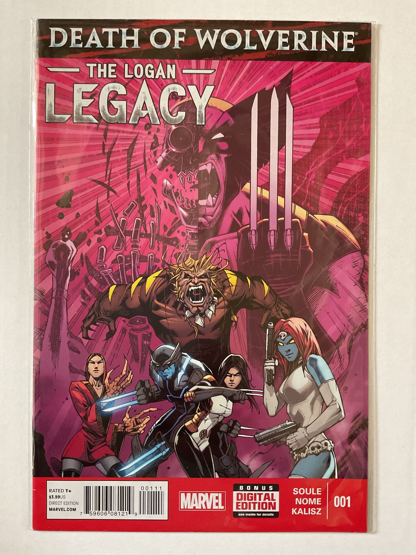 Death Of Wolverine The Logan Legacy #1 2014 Marvel Comics