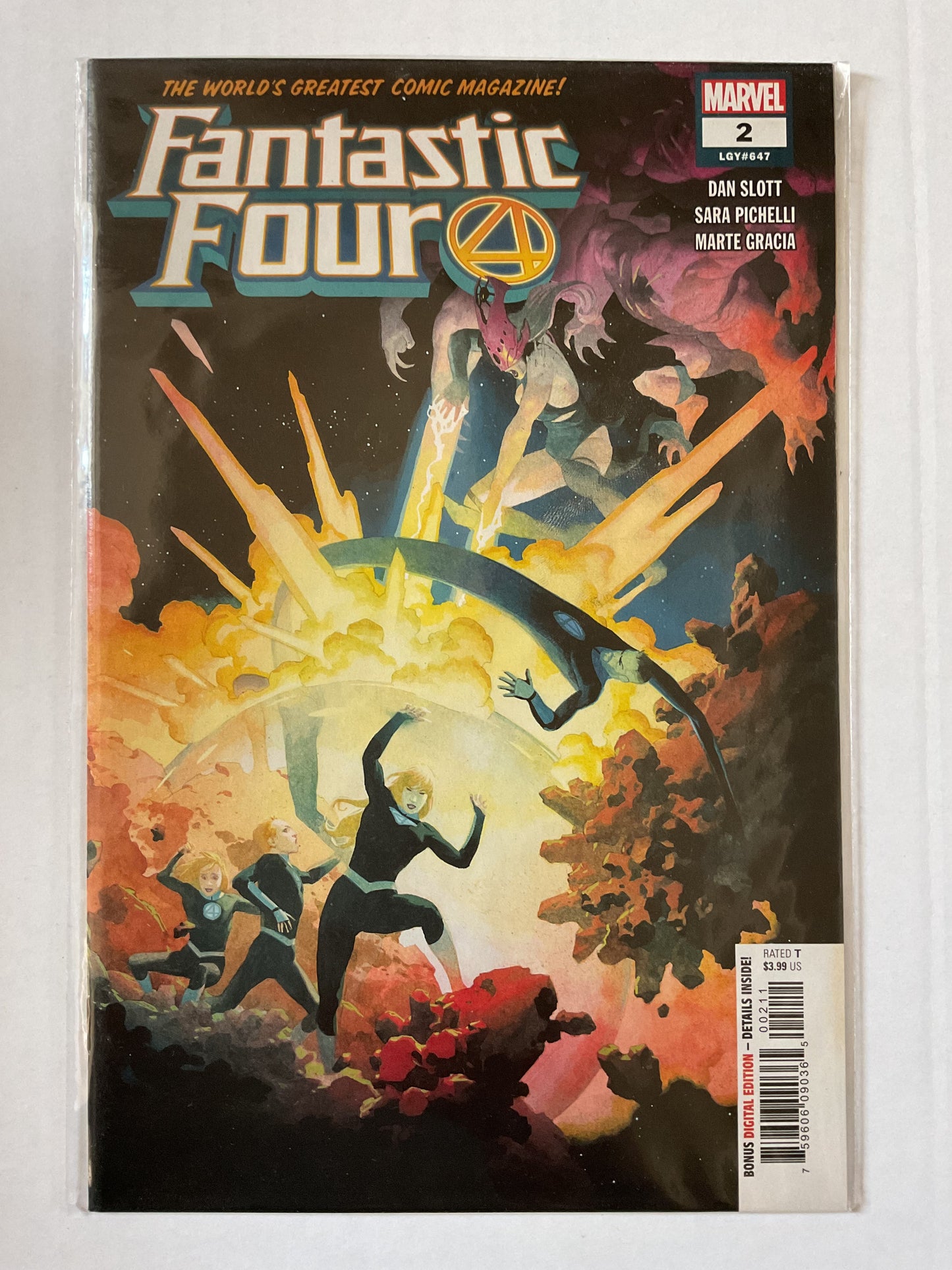Fantastic Four #2 2018 Marvel Comics