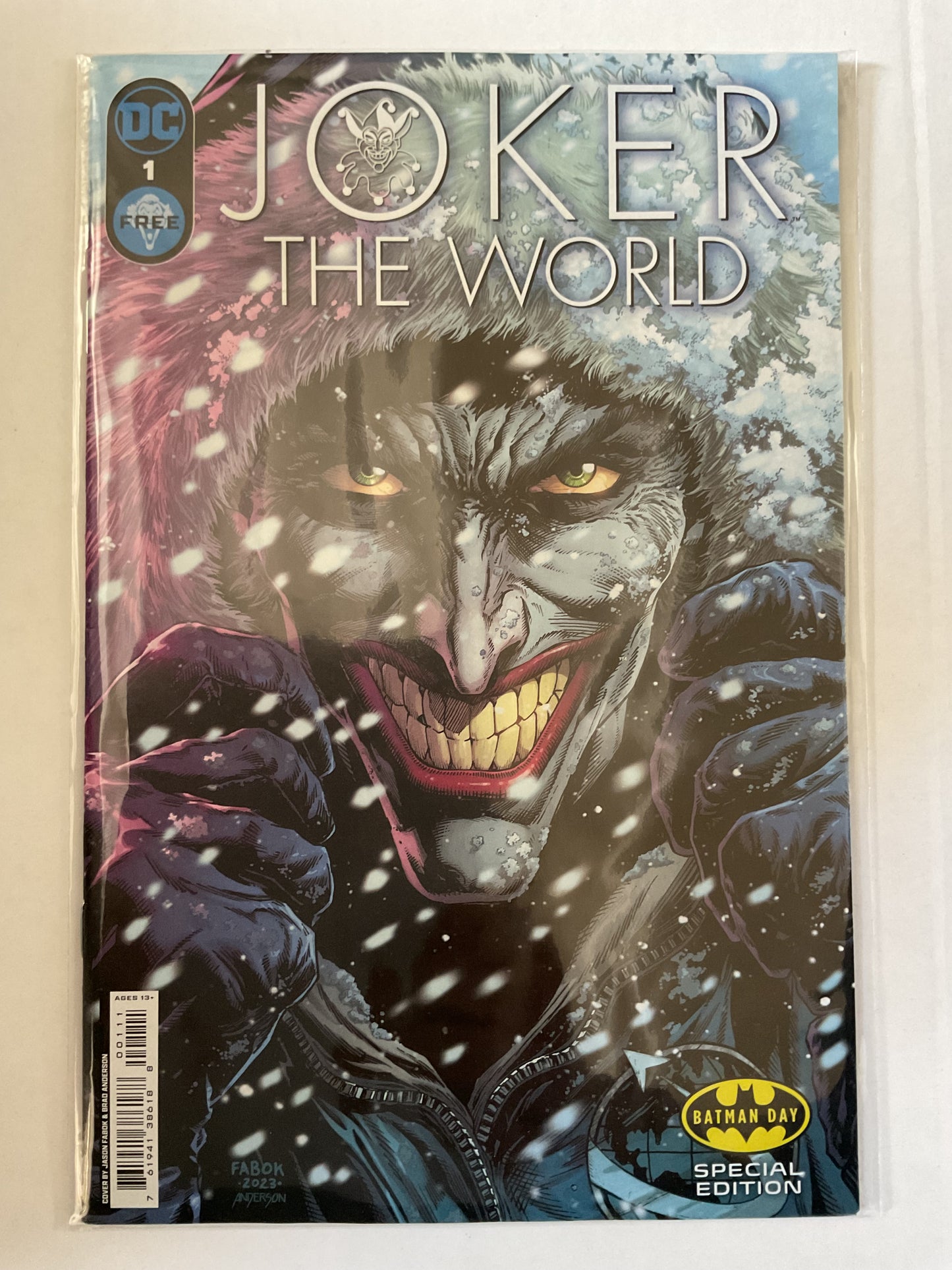Joker The World Batman Day Special Edition #1 2024 DC Comics