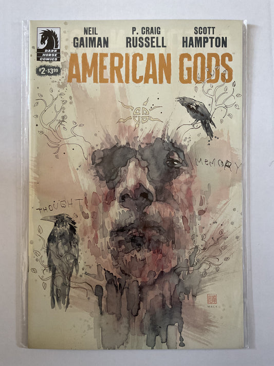 American Gods Shadows #2 2017 Marvel Comics Mack Variant