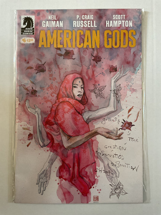 American Gods Shadows #6 2017 Dark Horse Comics Mack Variant