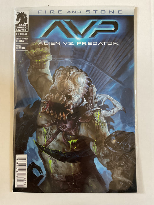Alien Vs Predator Fire And Stone #3 2014 Dark Horse Comics