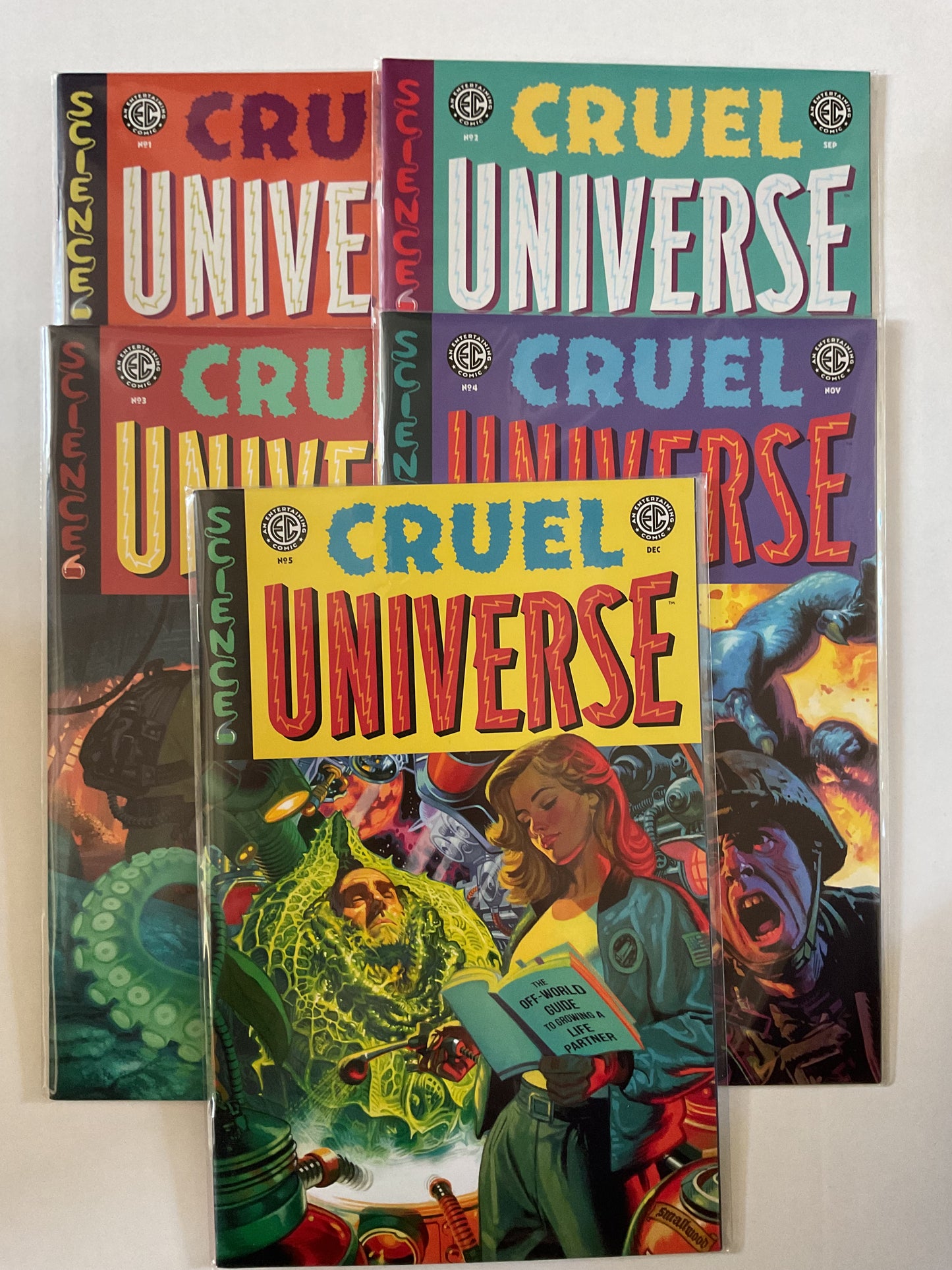 Cruel Universe #1-5 2024 Oni Press EC Comics Complete Series
