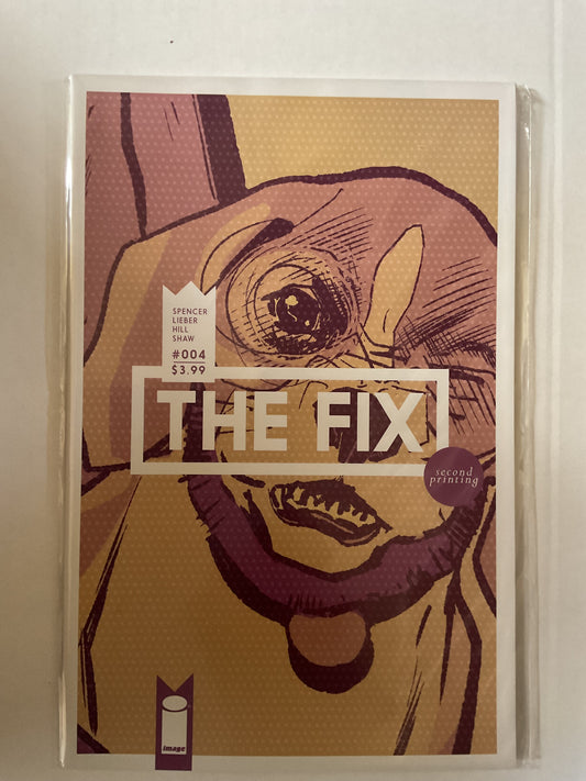 The Fix #4 2nd Print 2016 Image Comics