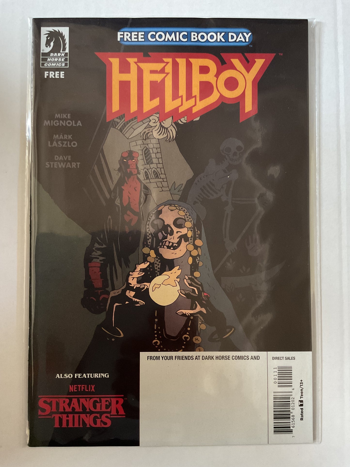 FCBD Hellboy/Stranger Things #1 2024 Dark Horse Comics