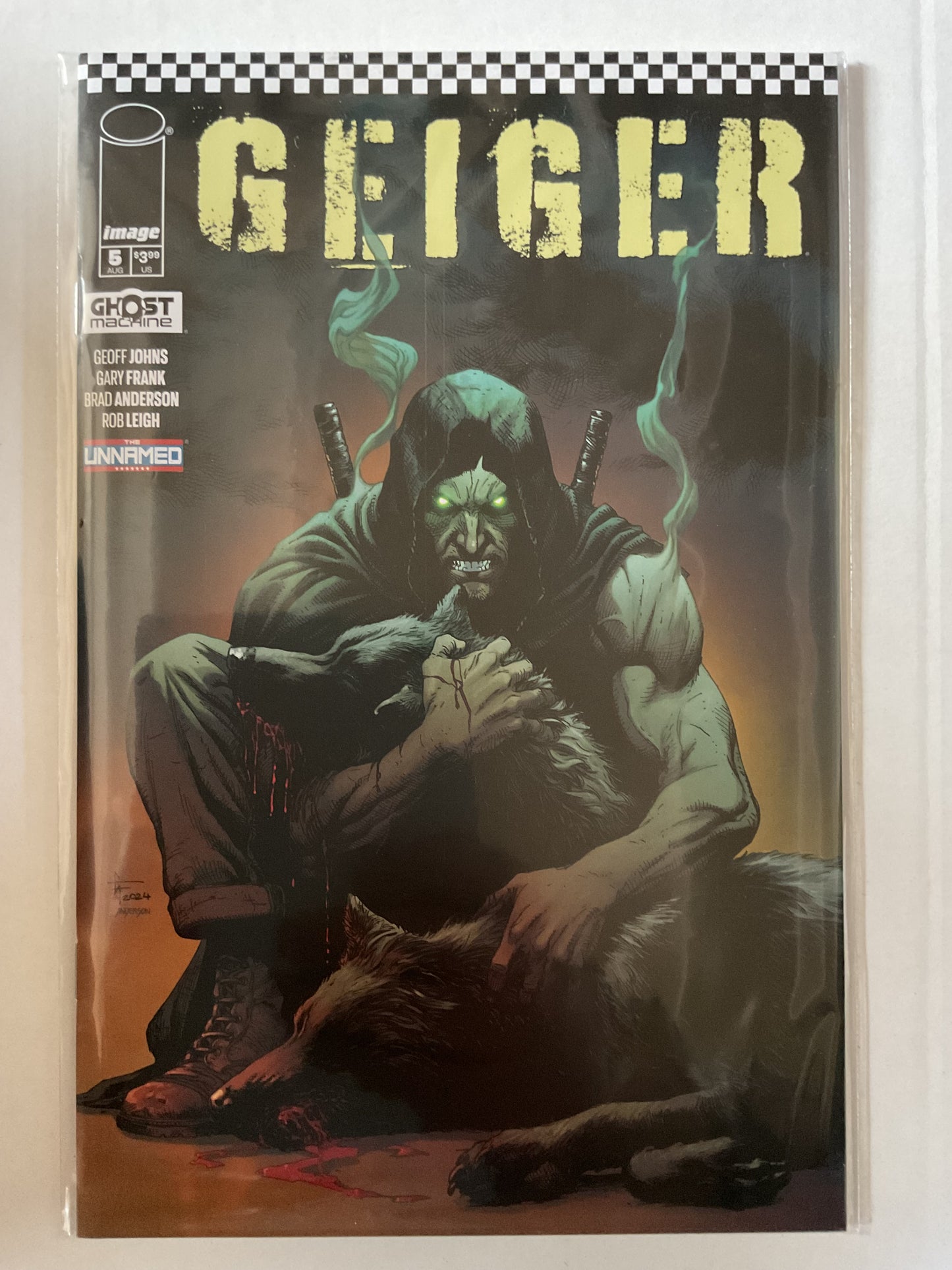 Geiger #5 2024 Image Comics Ghost Machine