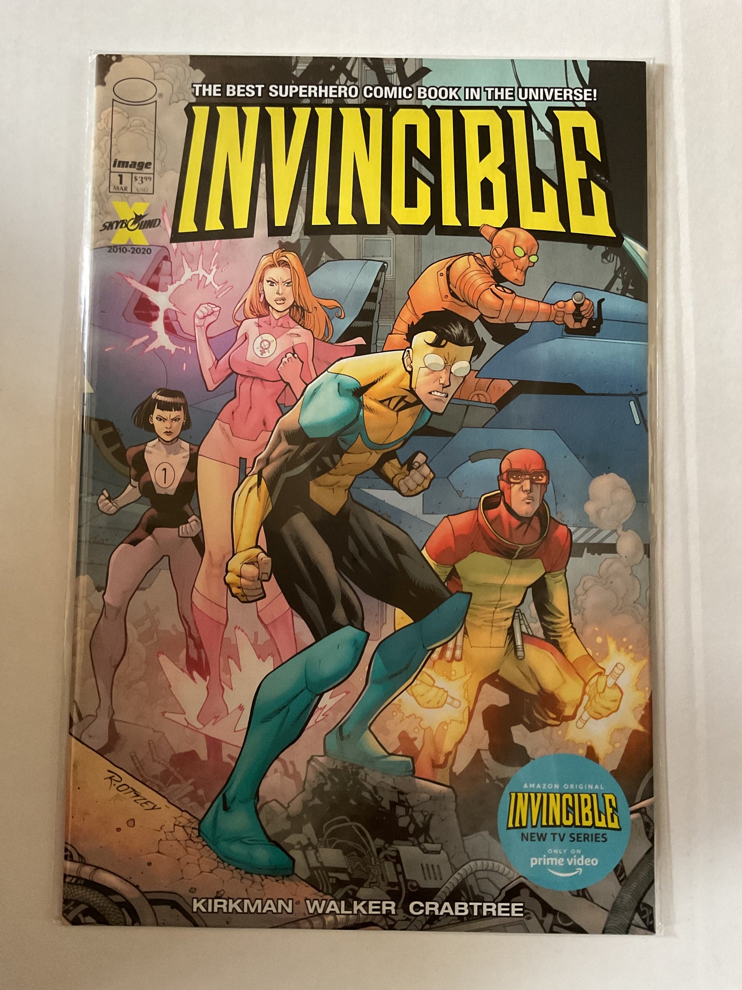 Invincible #1 2021 Image Comics Amazon Prime Edition