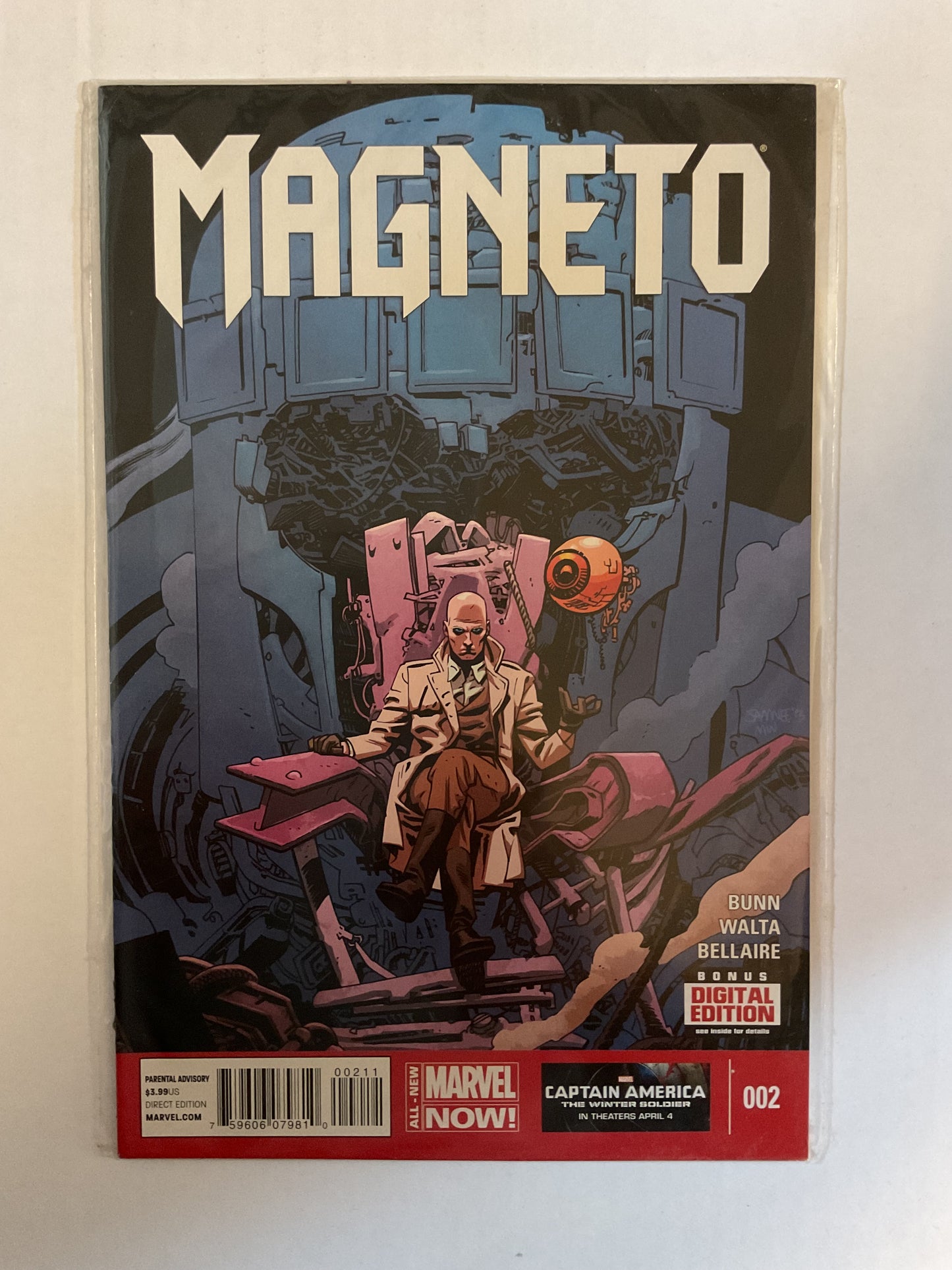 Magneto #2 2014 Marvel Comics