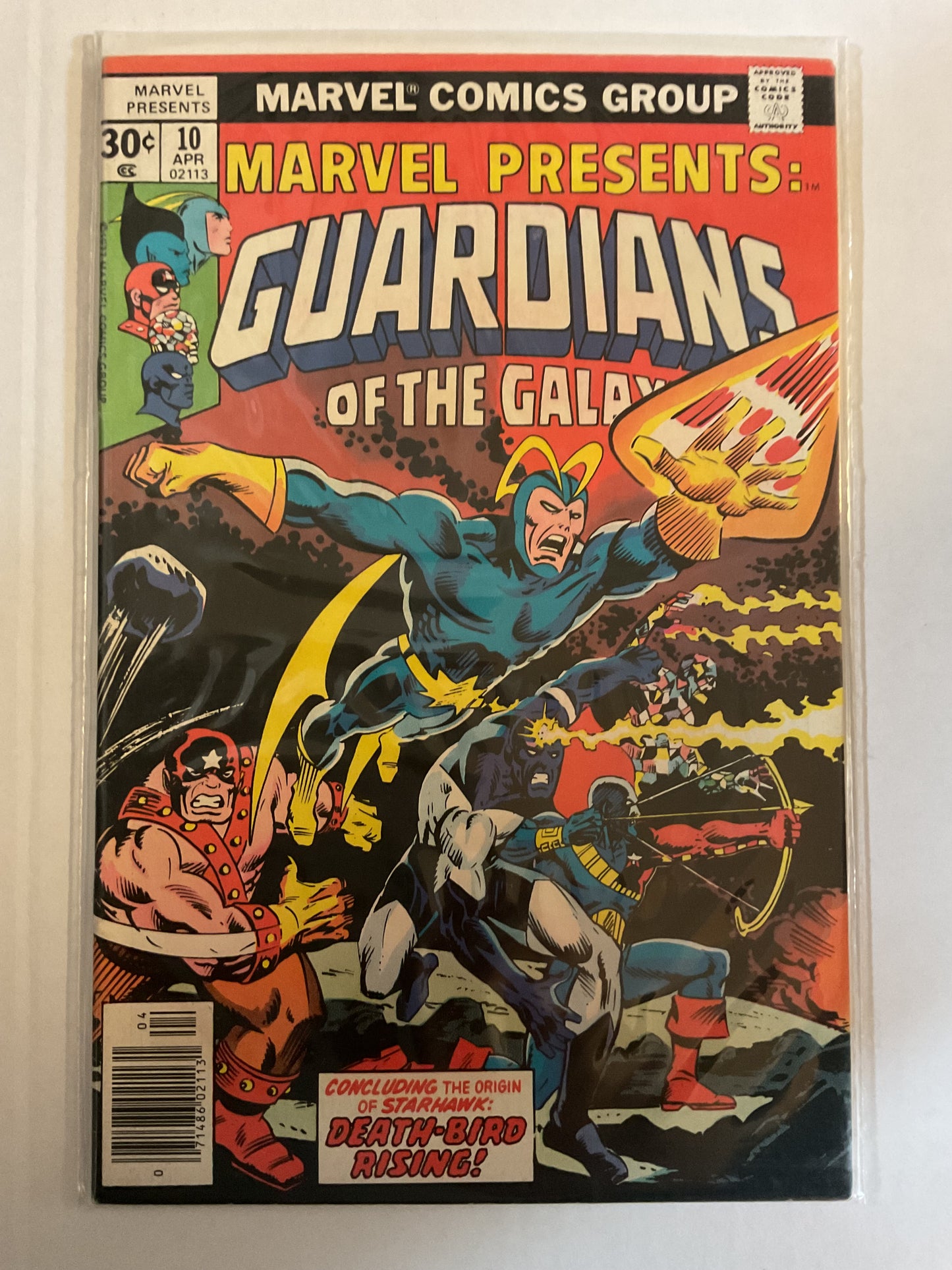 Marvel Presents #10 1977 Marvel Comics Guardians Of The Galaxy Origin Of Starhawk