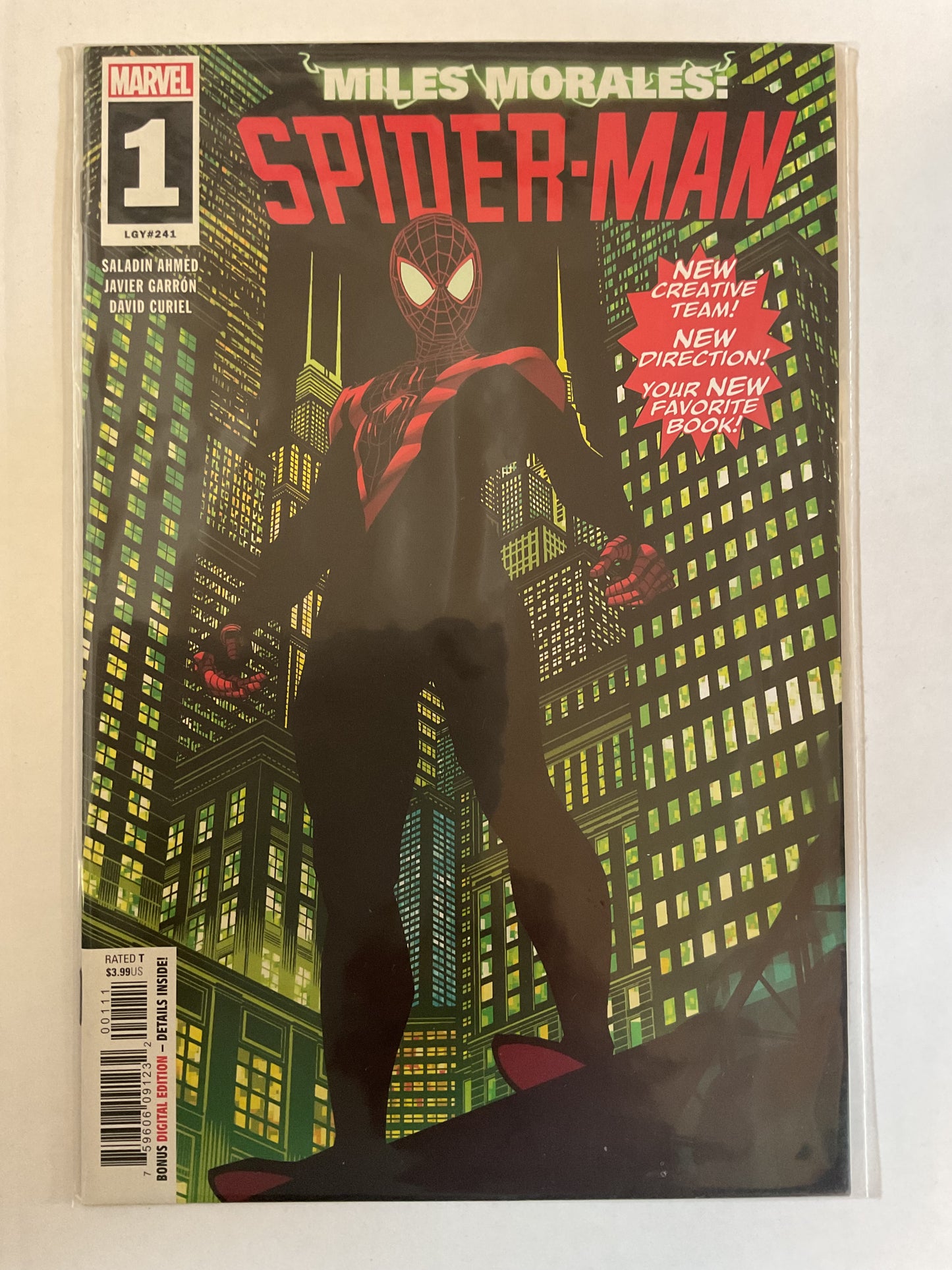 Miles Morales Spider-Man #1 2019 Marvel Comics