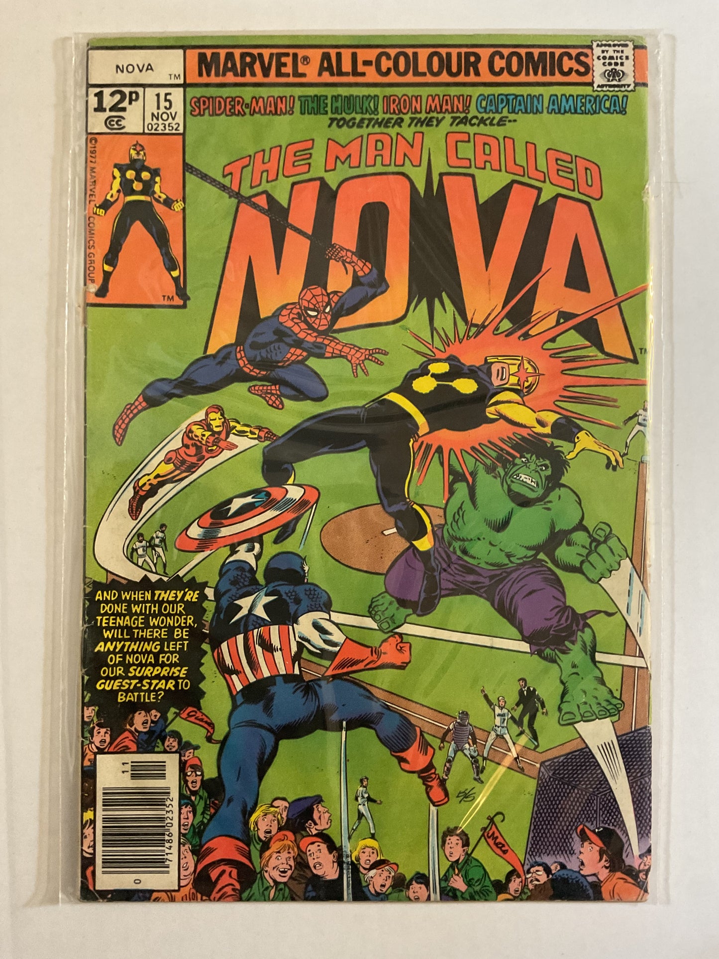 Nova #15 1977 Marvel Comics