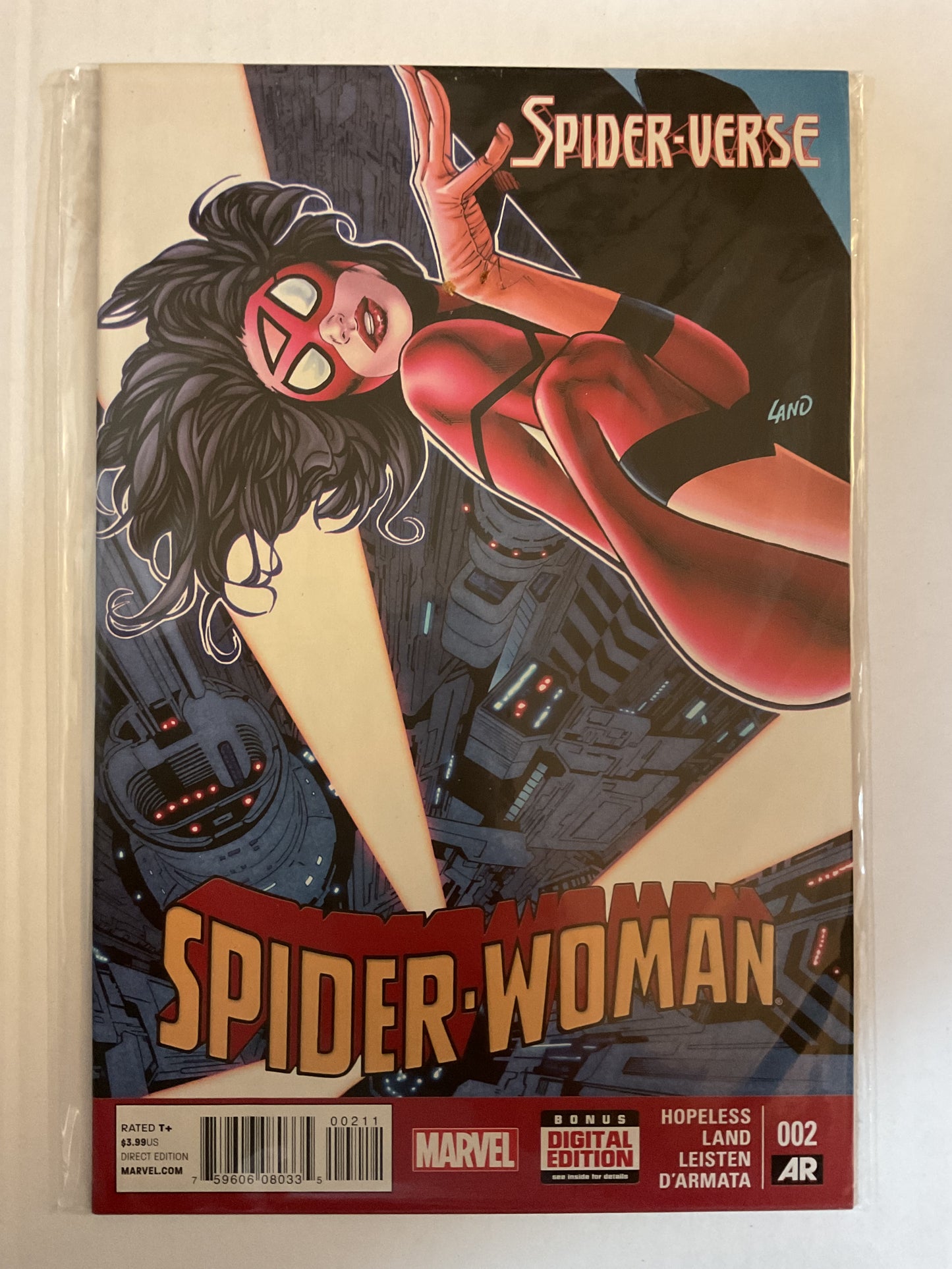 Spider-Woman #2 2014 Marvel Comics Spider-Verse