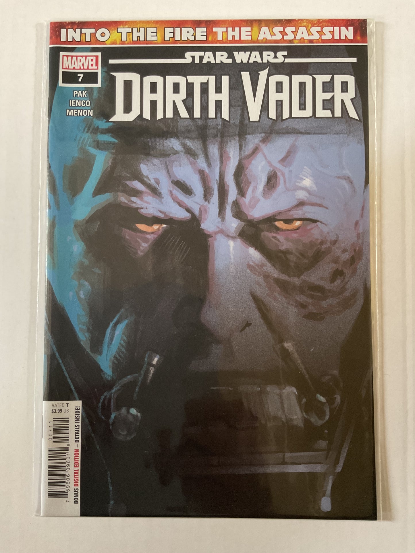 Star Wars Darth Vader #7 2020 Marvel Comics 1st Full Appearance Of Ochi Of Bestoon