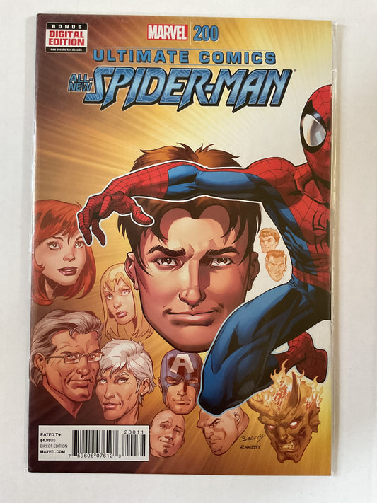 Ultimate Comics Spider-Man #200 2014 Marvel Comics Peter Cover