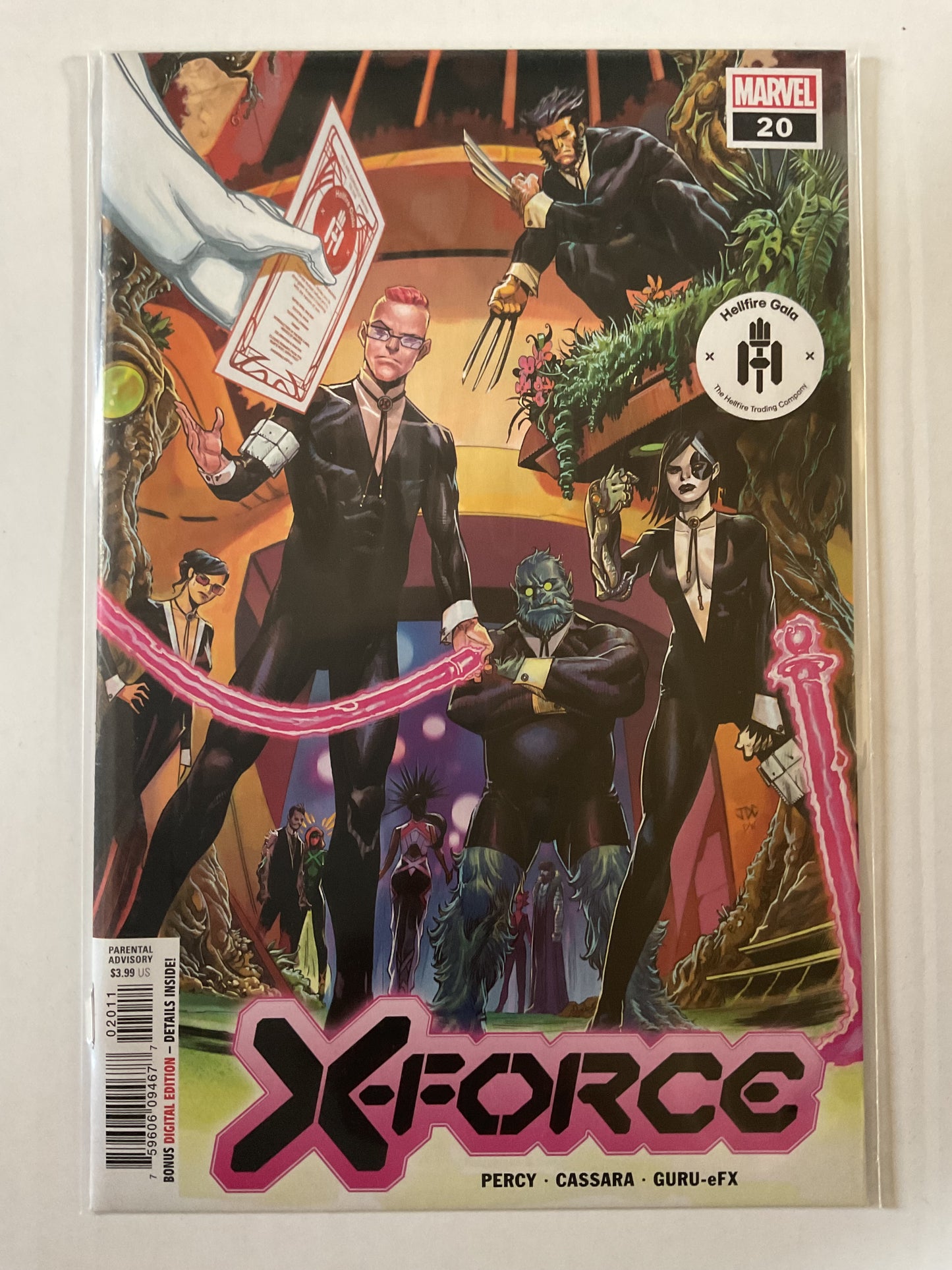 X-Force #20 2021 Marvel Comics Hellfire Gala