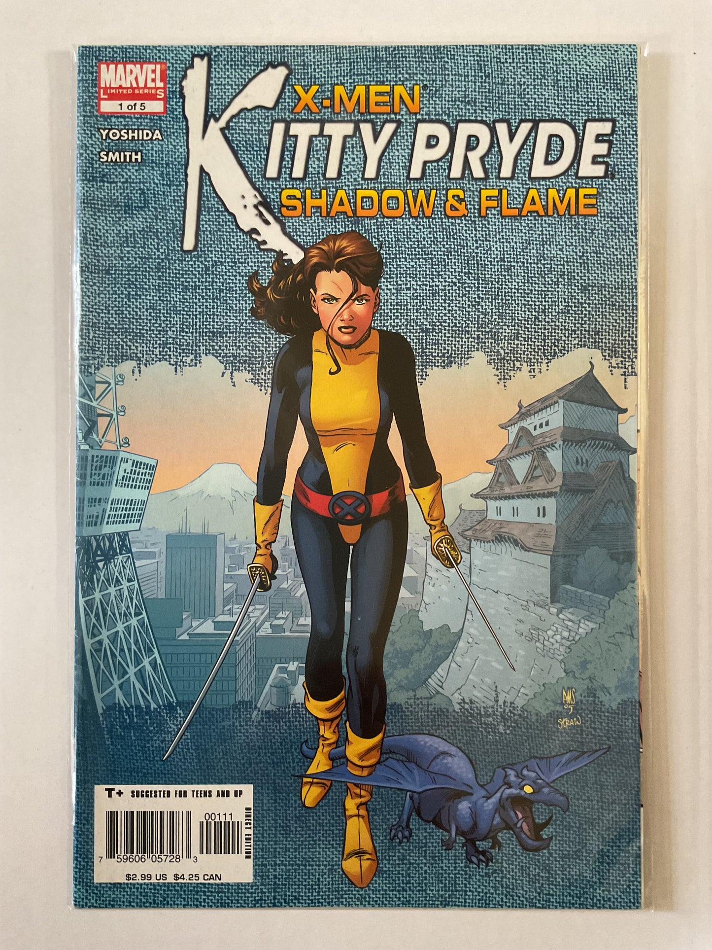 X-Men Kitty Pryde Shadow And Flame #1 2005 Marvel Comics