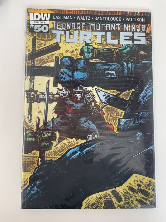 teenage Mutant Ninja Turtles #50 2015 IDW Publishing Eastman Variant Death Of Shredder Eastman Variant