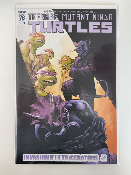 Teenage Mutant Ninja Turtles #78 2018 IDW Oublishing